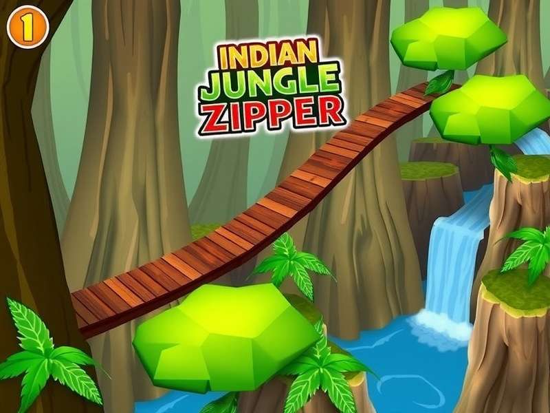 Indian Jungle Zipper Game Screenshot